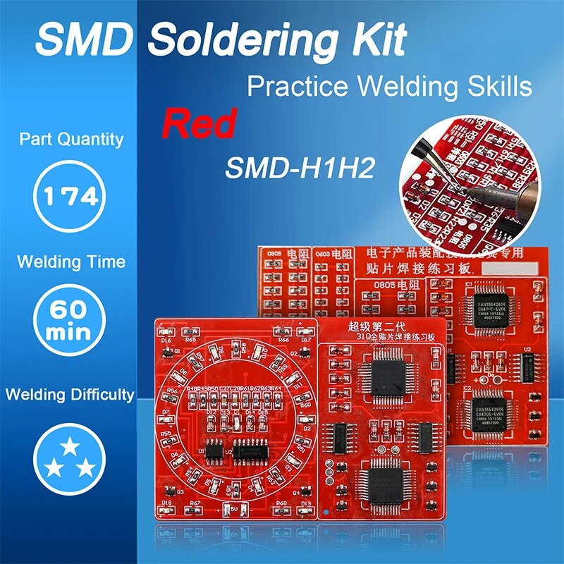   2 ǽ Ʈ SMD ȸ , LED  SMT ǰ, DIY PCB ŰƮ, Ʈ , ⺻  ŰƮ
